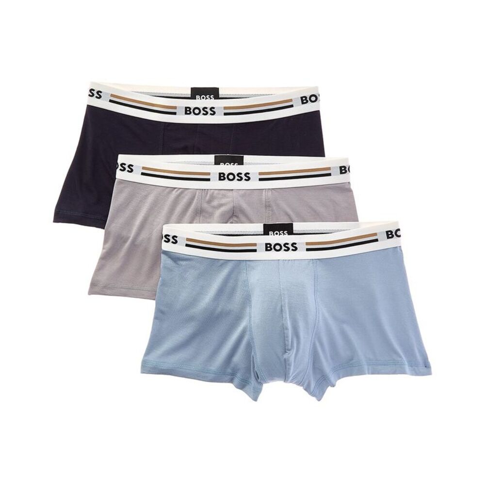 Hugo Boss Mens Boss  Set Of 3 Trunk